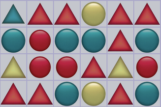 neighbours game shapes